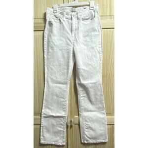 JUDY BLUE Women Size 11/30 Bootcut Jeans in White - GUC JB82279